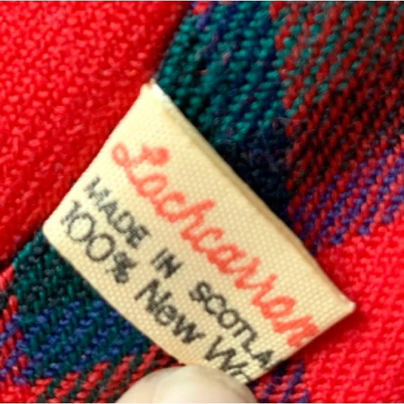 Lochcarron of Scotland MacDuff Tartan Plaid Wool Tie - Picture 7 of 14